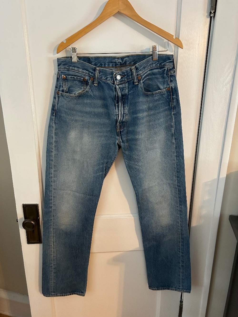 Levi's 501s, size 33x32